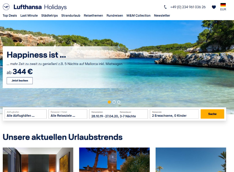 Lufthansa Holidays