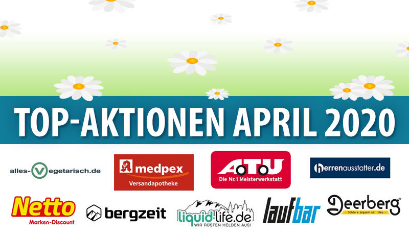 Cashback-Aktionen im April 2020