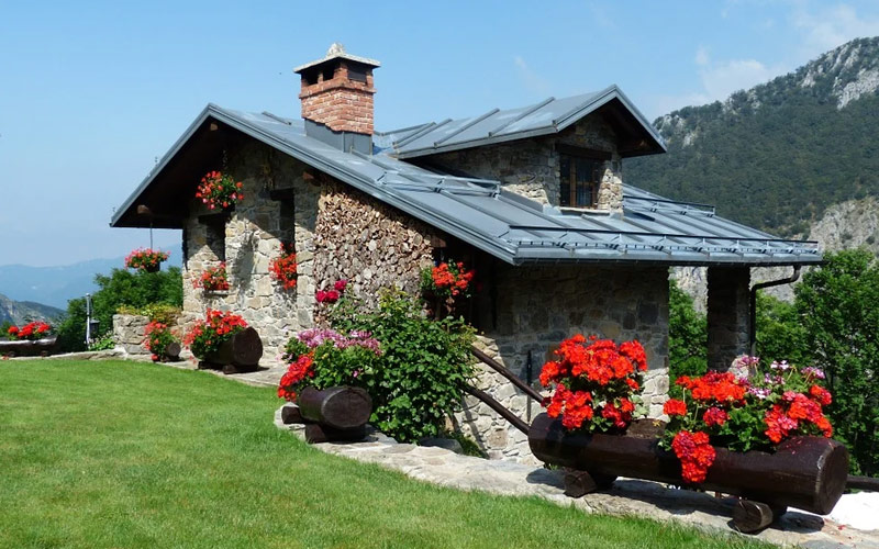 Ferienhaus in den Bergen