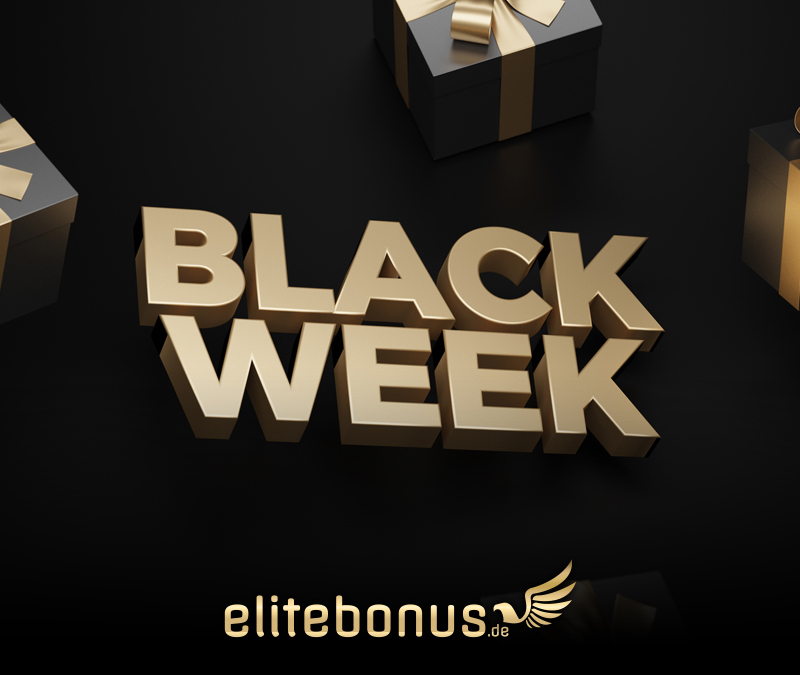 Black Week mit elitebonus.de – Eine ganze Woche tolle Deals
