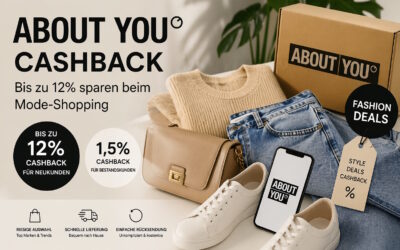 About You Cashback: Bis zu 12% sparen beim Mode-Shopping
