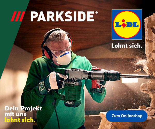 Parkside und Silvercrest Produkte im Lidl Online-Shop