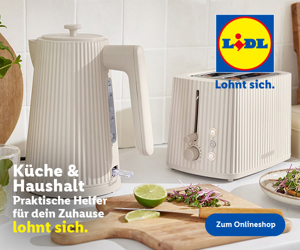 Mode und Haushaltsprodukte im Lidl Online-Shop
