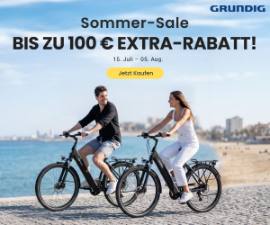 Grundig Bike Summer Sale – Bis zu 100 € Extra sparen