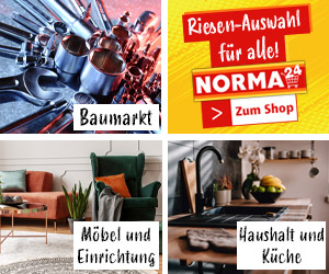 NORMA24 + 12 € Rabatt ab 180 € MBW sichern