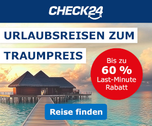 CHECK24 Urlaubsreisen – Traumreise vergleichen & sparen