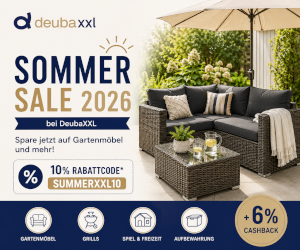 DeubaXXL Sommer Sale 2026 + 10 % Rabatt sichern