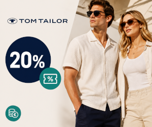 20 % auf alle Styles bei Tom Tailor sichern