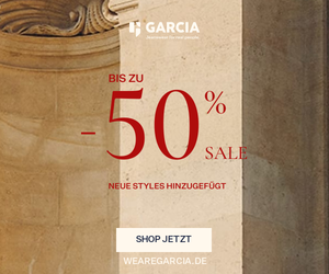 GARCIA SALE – Bis zu 50 % Rabatt
